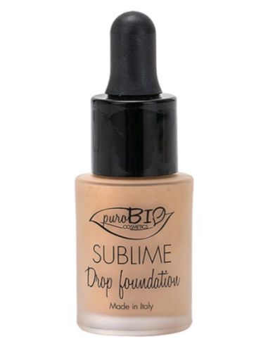 Maquillaje fluido FPS10 SUBLIME DROP 03 - PuroBio