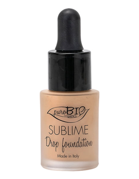 Maquillaje fluido FPS10 SUBLIME DROP 03 - PuroBio