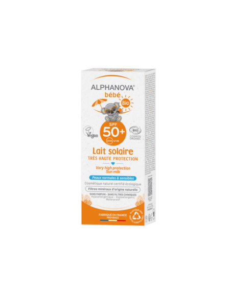 Protector Solar Bebé Bio SPF 50+ (50gr) - Alphanova Sun