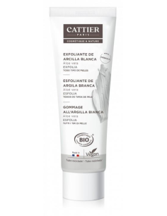 Crema exfoliante de Arcilla Blanca (100ml) - Cattier
