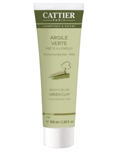 Arcilla Verde en tubo (100gr) - Cattier