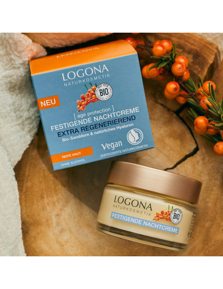 Age Protection. Extra-Regenerative Firming Night Cream (50ml) - Logona