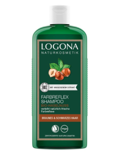 Champú Reflejos Castaños con Avellana (250ml) - Logona