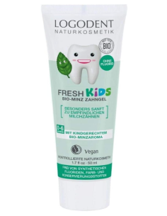 Dentífrico para Niños Menta Bio (50ml) - Logona