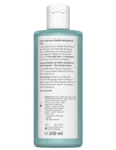 Tónico Facial Basis Sensitiv (200ml) - Lavera