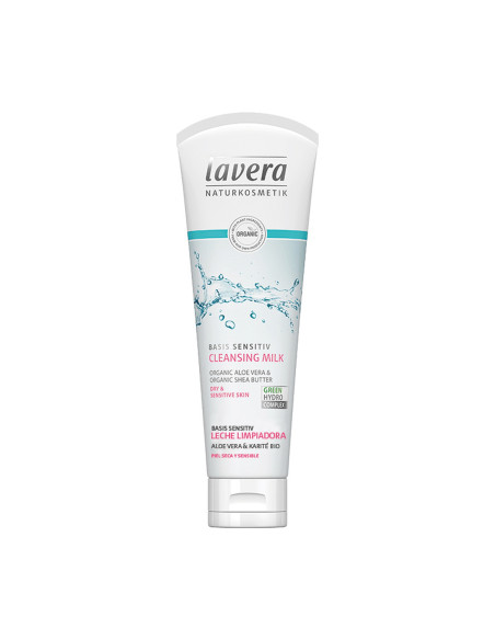 Leche Limpiadora 2en1 Aloe & Karité (125ml) - Lavera