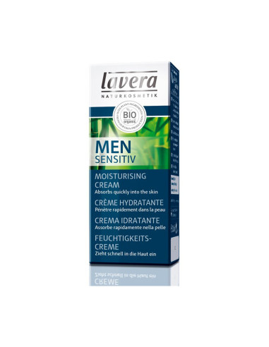 Crema de Día Hidratante Men Sensitiv (30ml) - Lavera