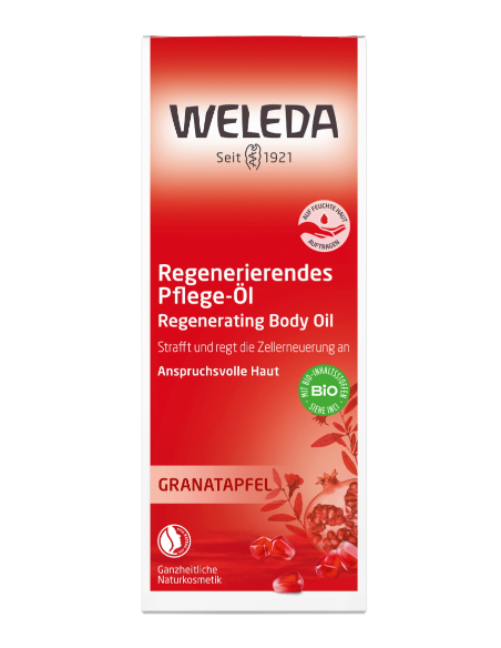 Aceite Corporal Regenerador Granada (100ml) - Weleda