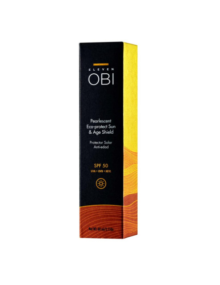Pearlescent Eco Protect Sun & Age Shield SPF50 (60ml) - Eleven Obi