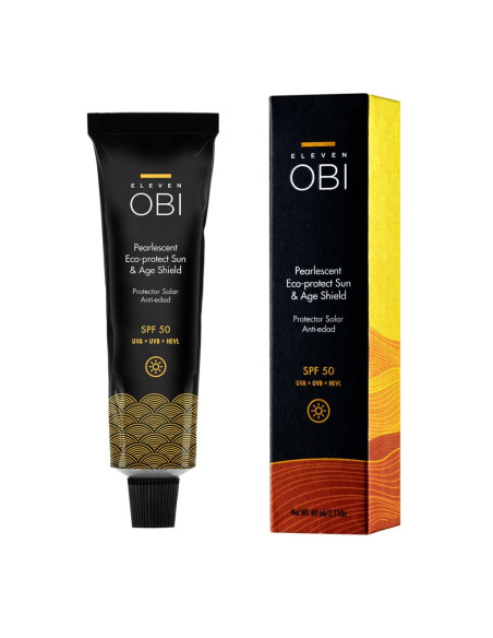 Pearlescent Eco Protect Sun & Age Shield SPF50 (60ml) - Eleven Obi