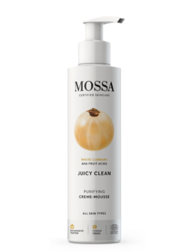 JUICY CLEAN Crema Mousse Limpiadora (190ml) - Mossa Cosmetics