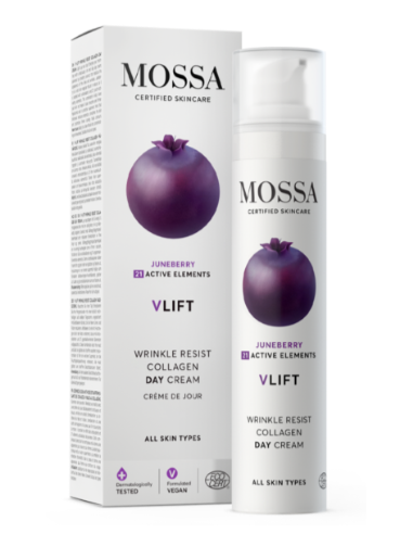 V-LIFT Crema de día con colágeno resistente a las arrugas (50ml) - Mossa Cosmetics