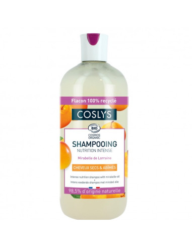 Champú Cabello seco y estropeado con Aceite de CIruela Coslys 500 ml