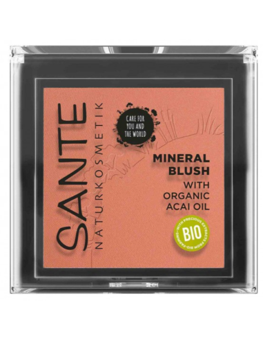 Colorete Mineral 02 CORAL BRONCE (5gr) - Sante