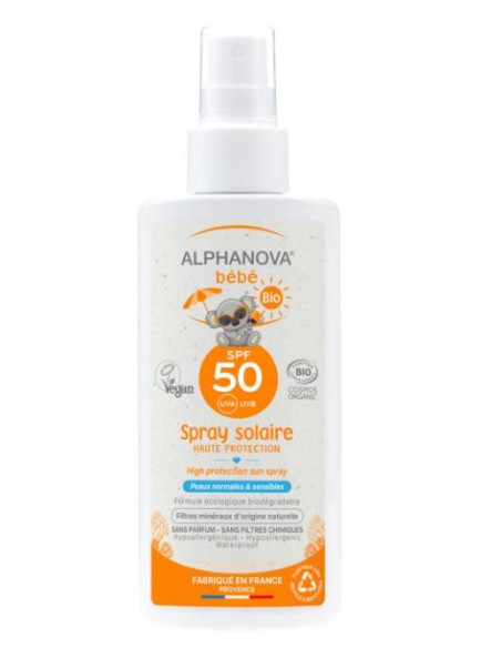 Protector Solar Bebé Bio SPF 50+ (50gr) - Alphanova Sun