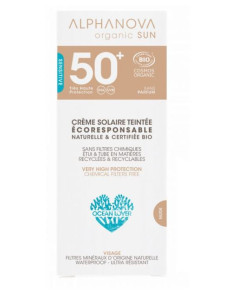 SOLAR FACIAL SPF50+ color light hipoalergénico (50gr) BIO...