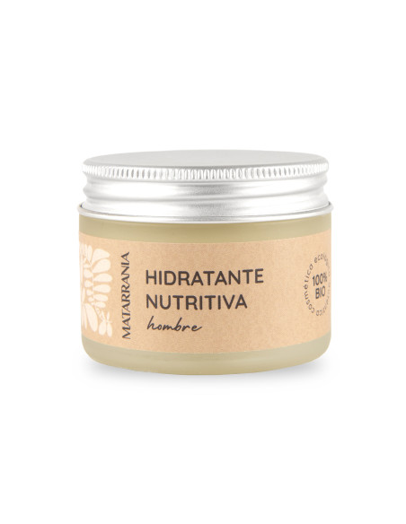 Crema Hidratante Nutritiva 100% Bio para Hombre - Matarrania