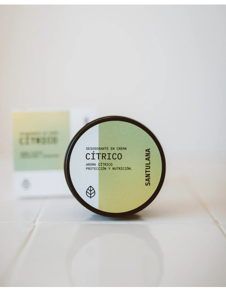 Desodorante en crema Cítrico (50gr) - Santulana