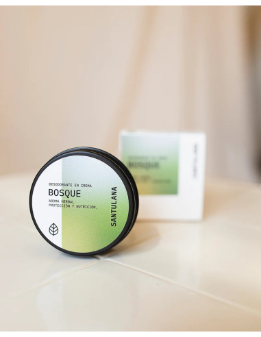 Desodorante en crema Bosque (50gr) - Santulana