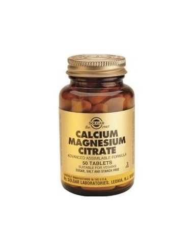 calcio magnesio citrato 50 comprimidos