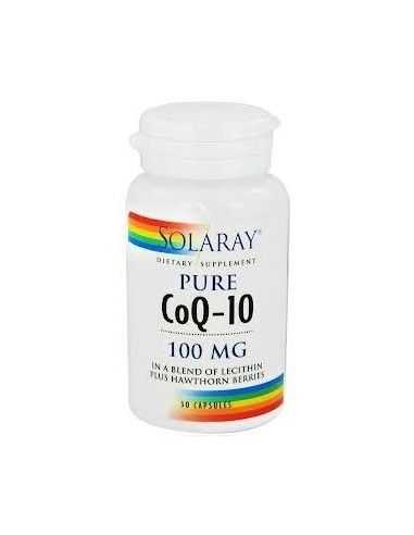 Q10 Ubiquinol 100 mg.  30 perlas - Solaray